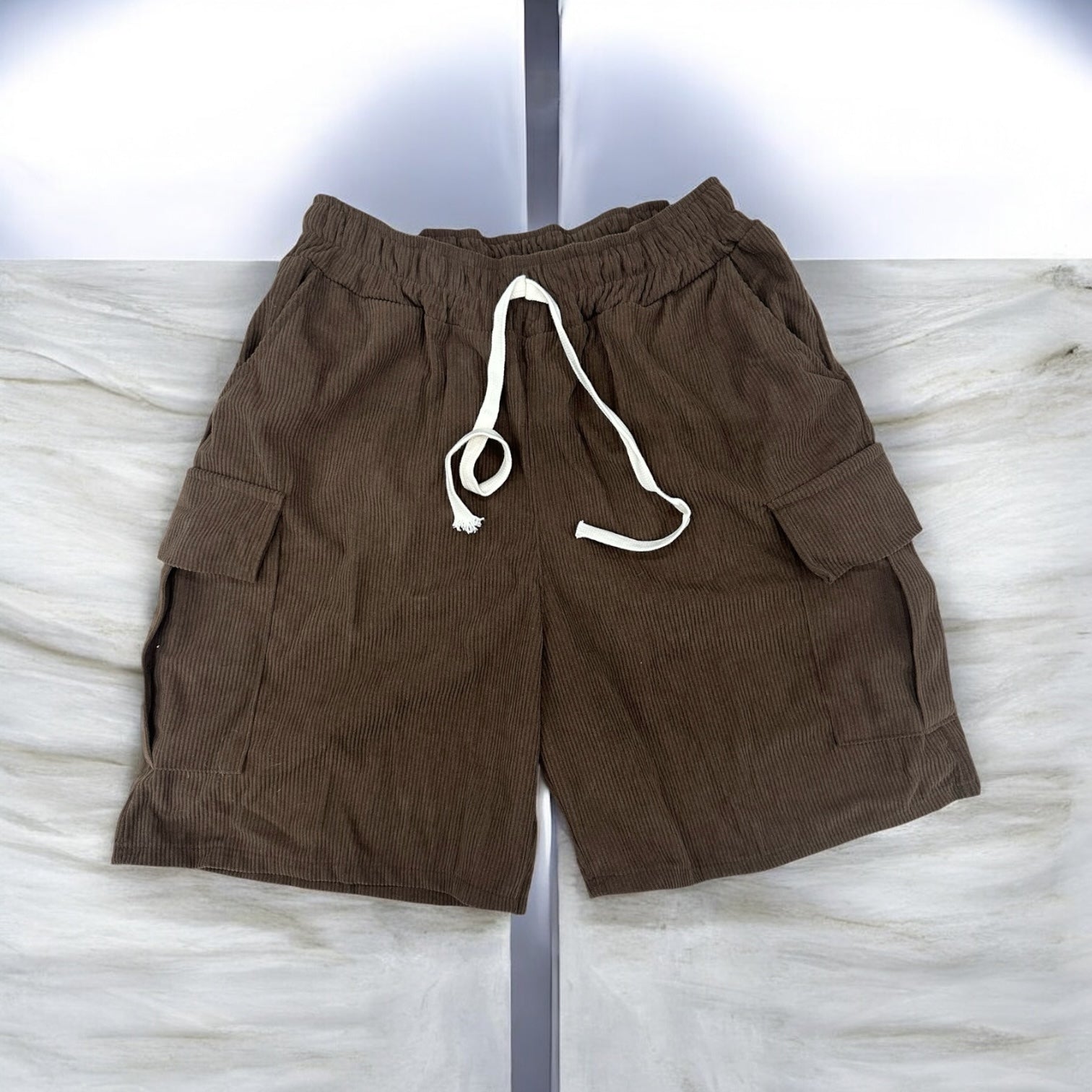 Ms.Army Corduroy Cargo Shorts