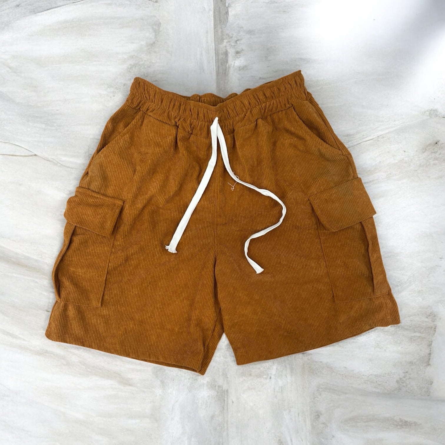 Ms.Army Corduroy Cargo Shorts