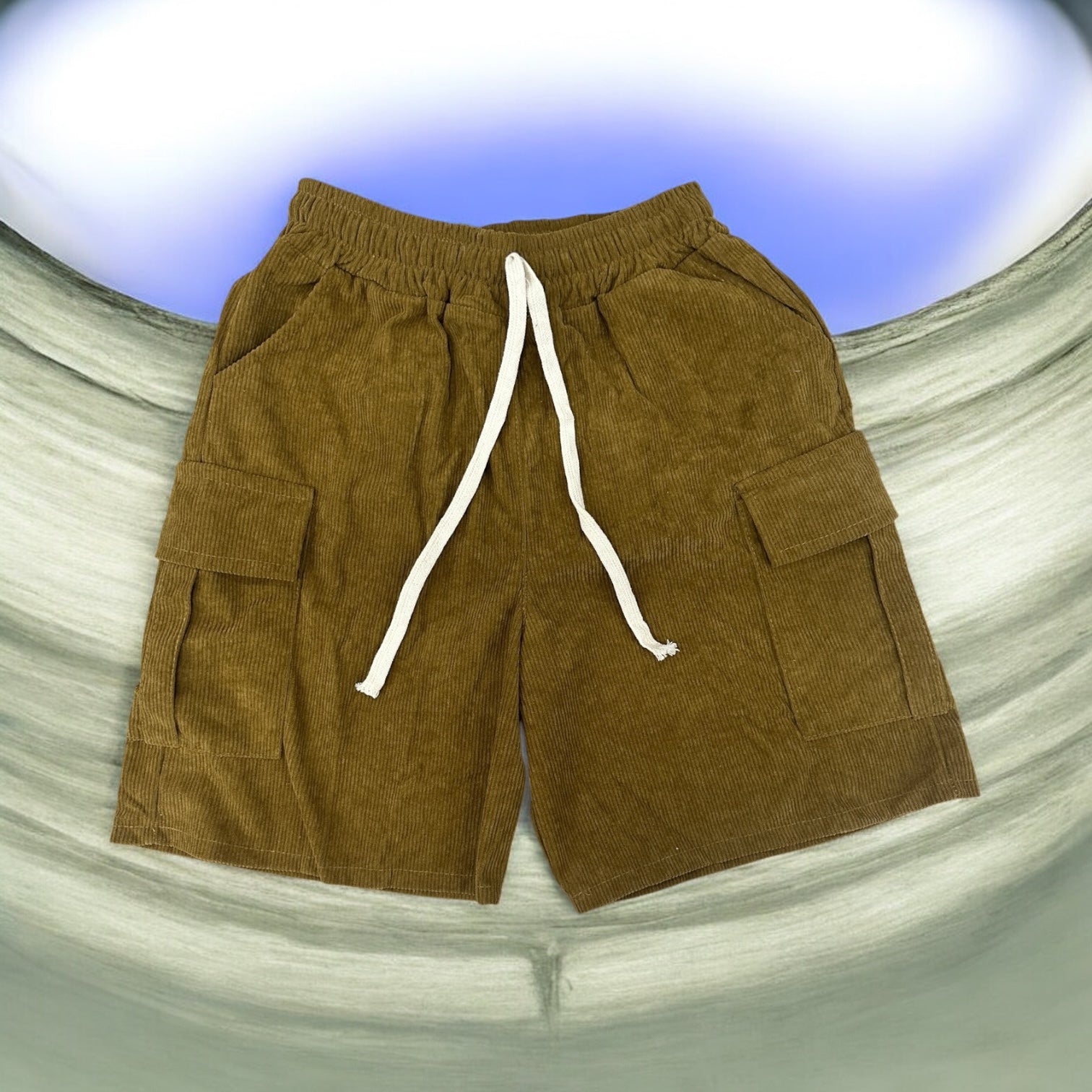 Ms.Army Corduroy Cargo Shorts