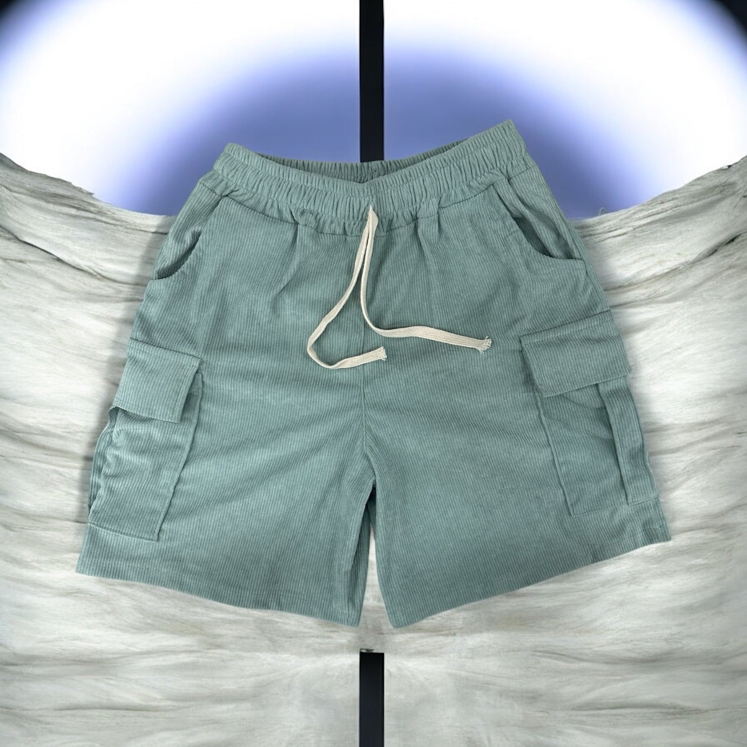 Ms.Army Corduroy Cargo Shorts