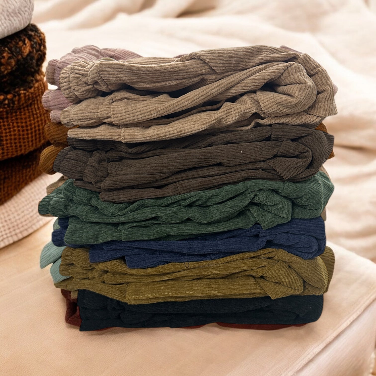 Ms.Army Corduroy Cargo Shorts