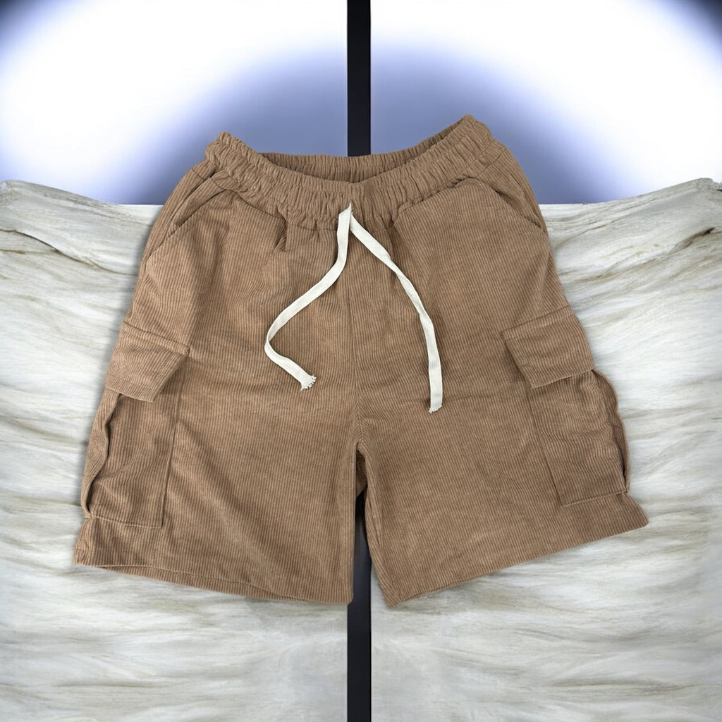 Ms.Army Corduroy Cargo Shorts