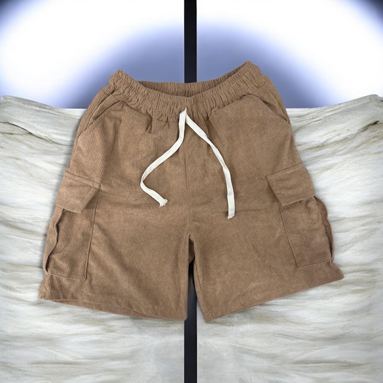 Ms.Army Corduroy Cargo Shorts