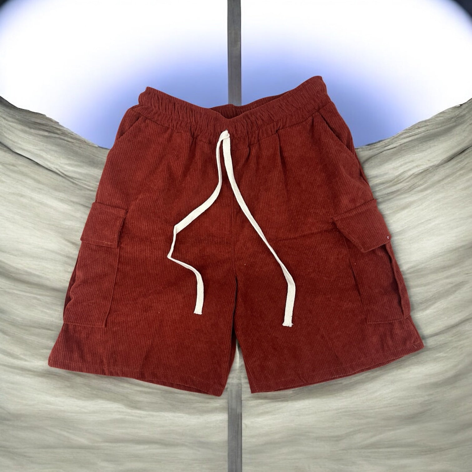 Ms.Army Corduroy Cargo Shorts