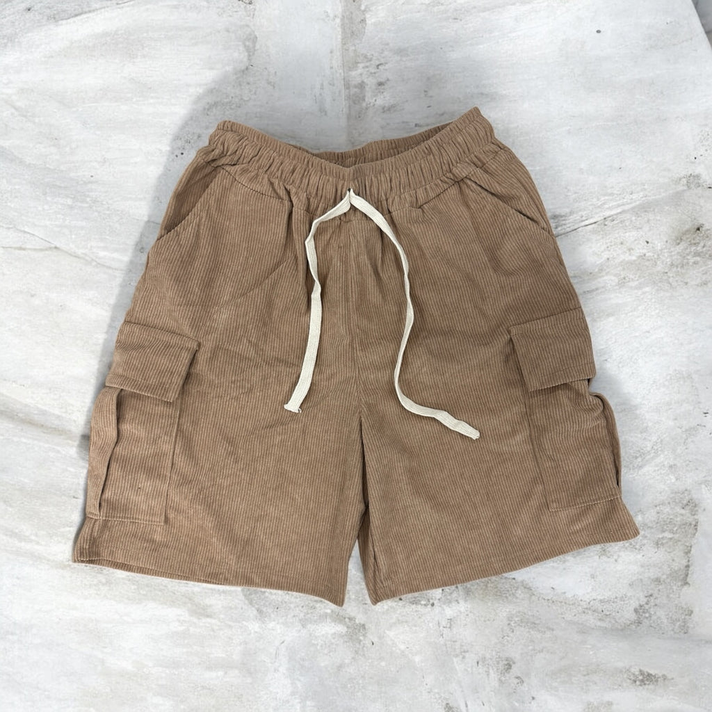 Ms.Army Corduroy Cargo Shorts