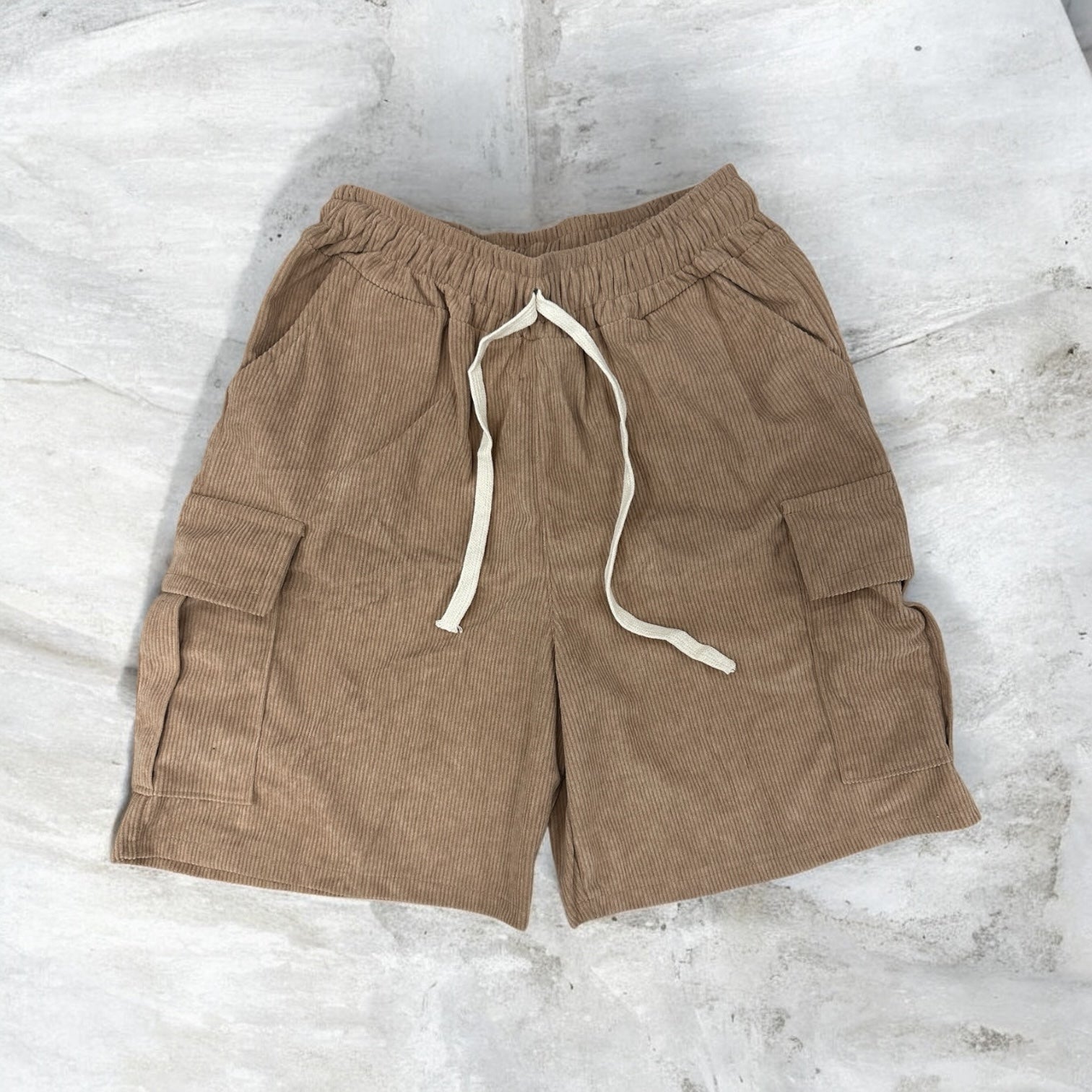 Ms.Army Corduroy Cargo Shorts