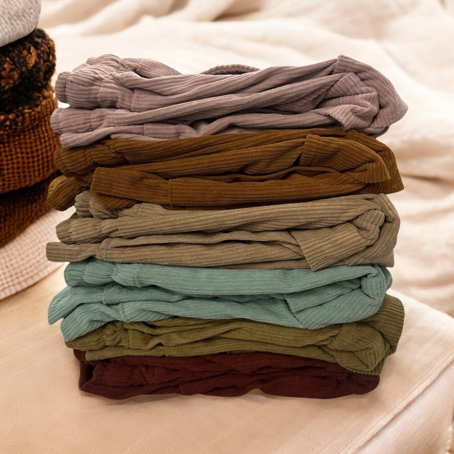 Ms.Army Corduroy Cargo Shorts